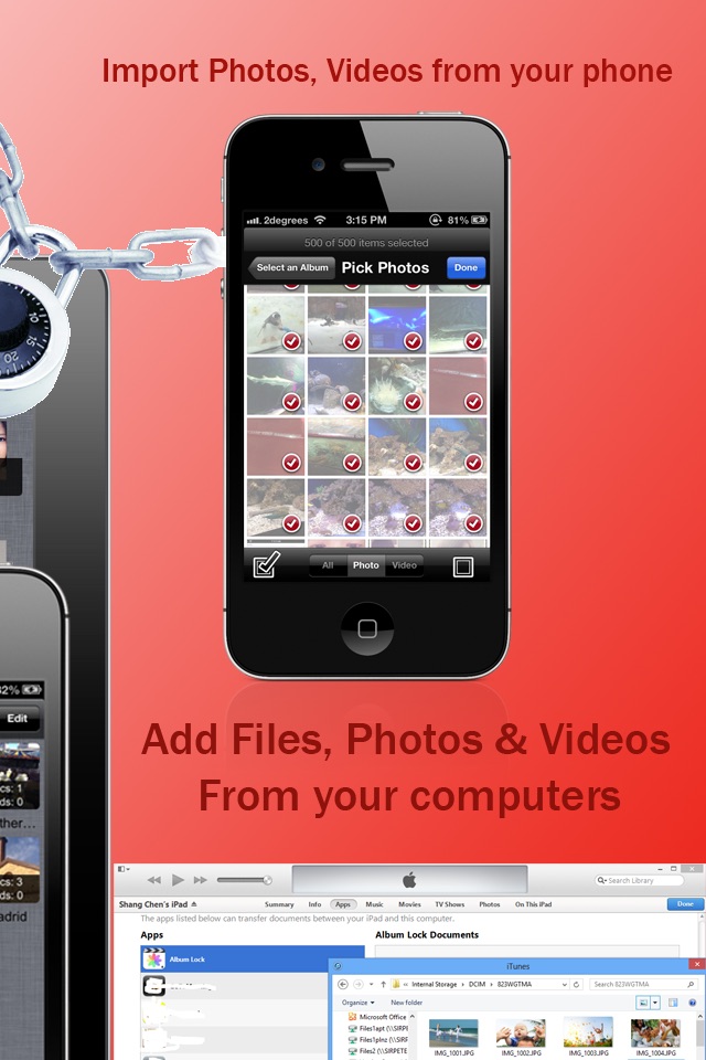 Album Lock Pro - Photos Videos screenshot 2