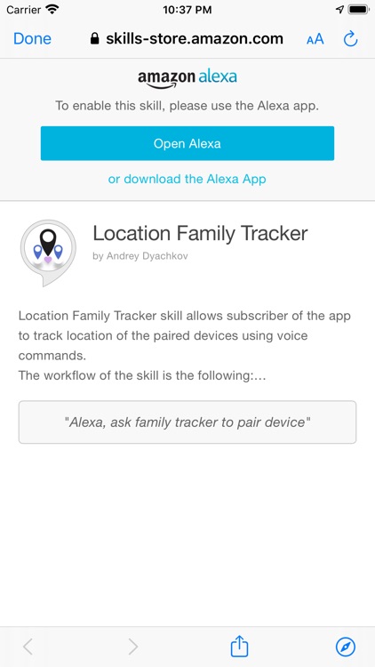 Location family tracker