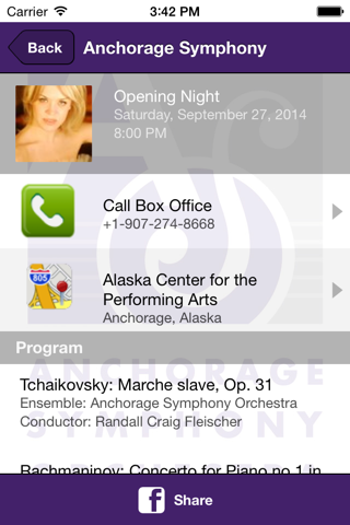Anchorage Symphony Orchestra screenshot 3