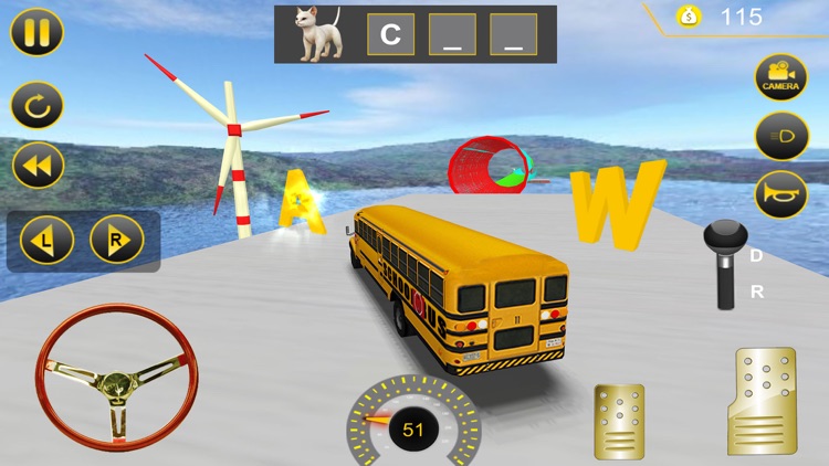 Basic Education School Bus 3D