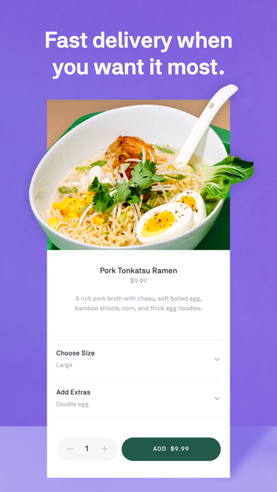 Postmates screenshot