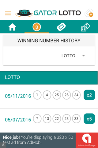 Gator Lotto screenshot 4