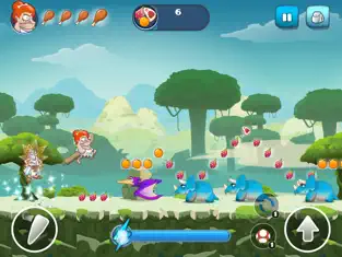 Immagine dello schermo 5 Caveman Dash - Dino Hunter iphone