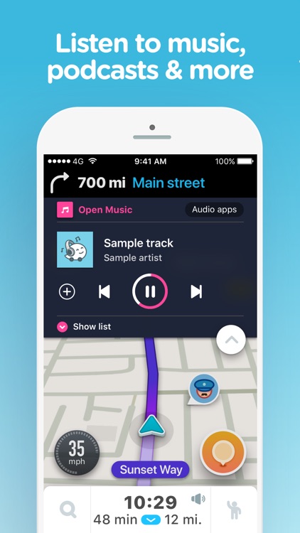 Waze Navigation & Live Traffic screenshot-3