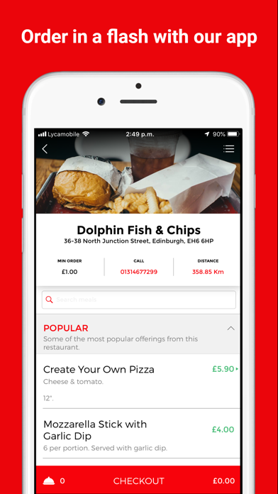 How to cancel & delete Dolphin Fish & Chip from iphone & ipad 1