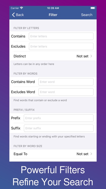 Anagram Solver - Crosswords screenshot-3