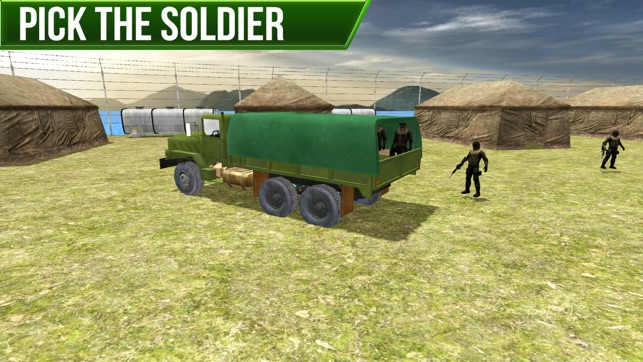 Military big truck driving 3D(圖1)-速報App