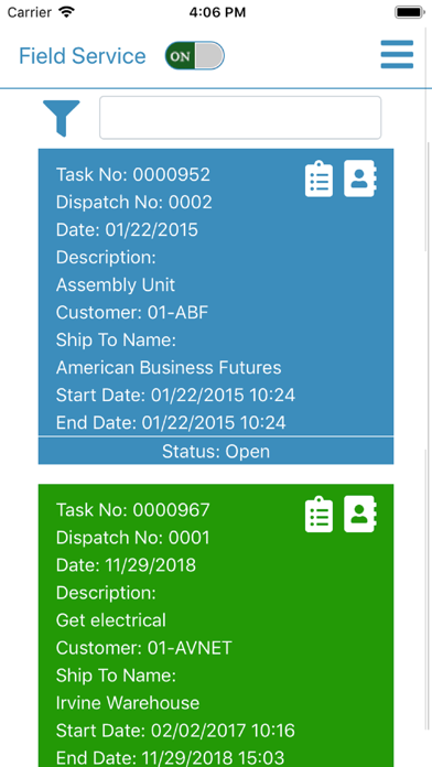 Sage100 Field Service screenshot 3