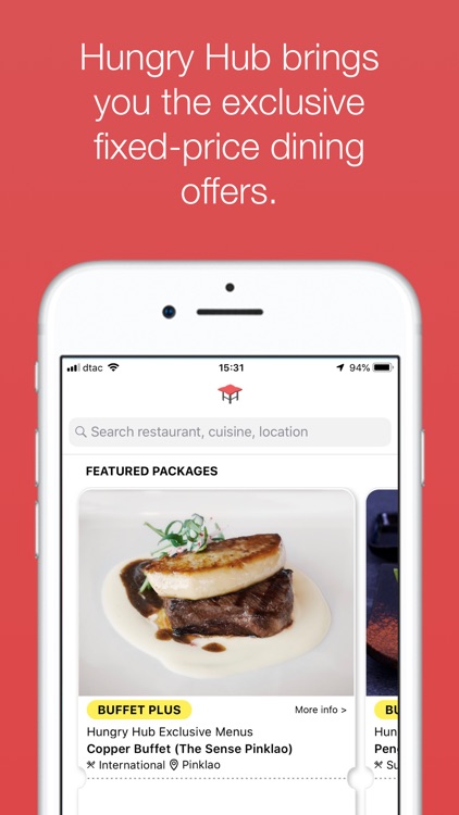 Hungry Hub - Dining Offer App