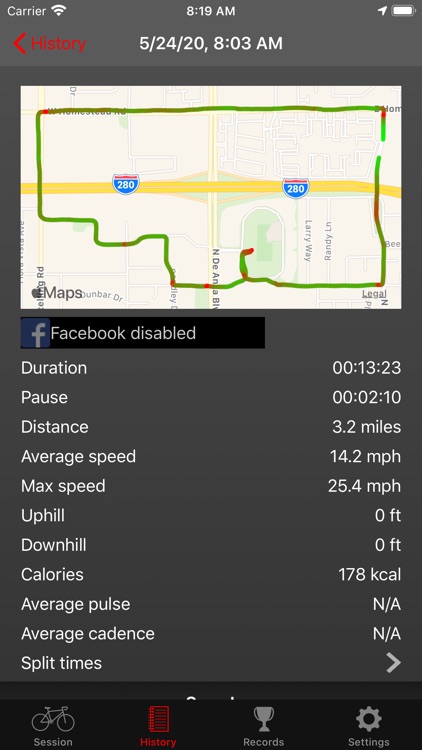 Fitmeter Bike - GPS Cycling