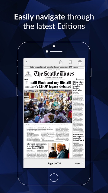 Seattle Times Print Replica screenshot-1