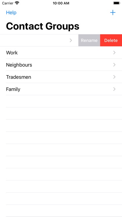 Contact Groups screenshot-4