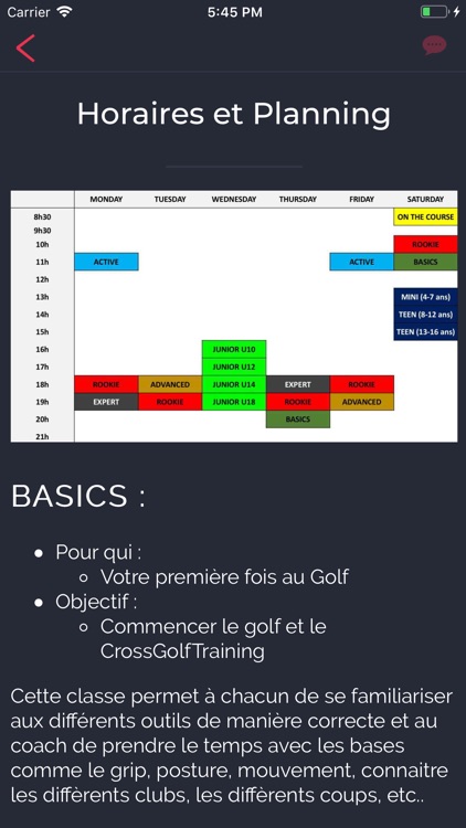 CrossGolfTraining screenshot-3