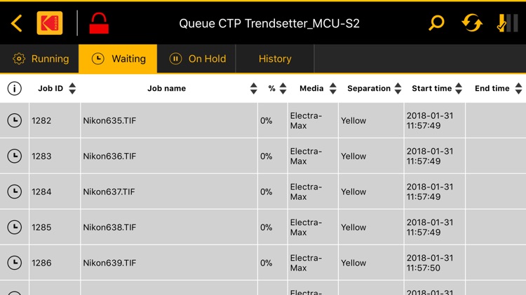 KODAK Mobile CTP Control App