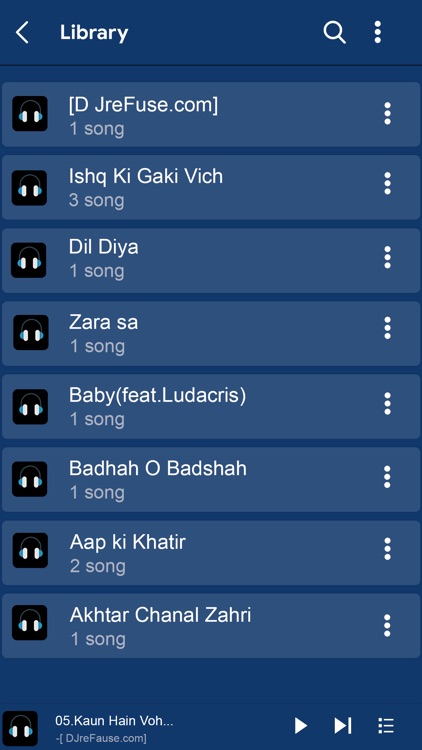 Music player Dark