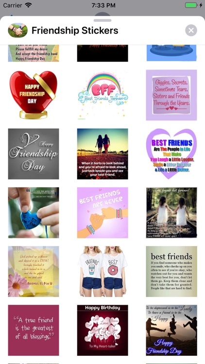 Friendship Stickers screenshot-9