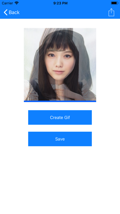morf - face morphing app screenshot 4