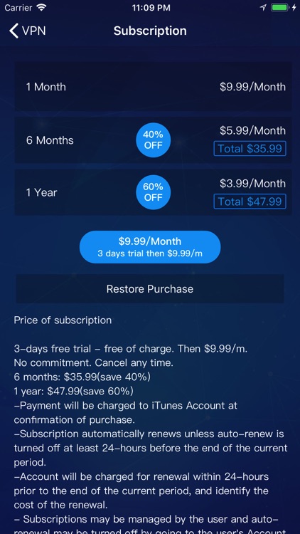 VPN Blue-Hotspot Unlimited VPN