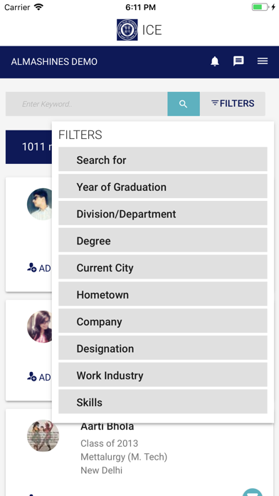 SXCCAA Alumni Portal screenshot 3