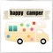 Happy Camper Stickers