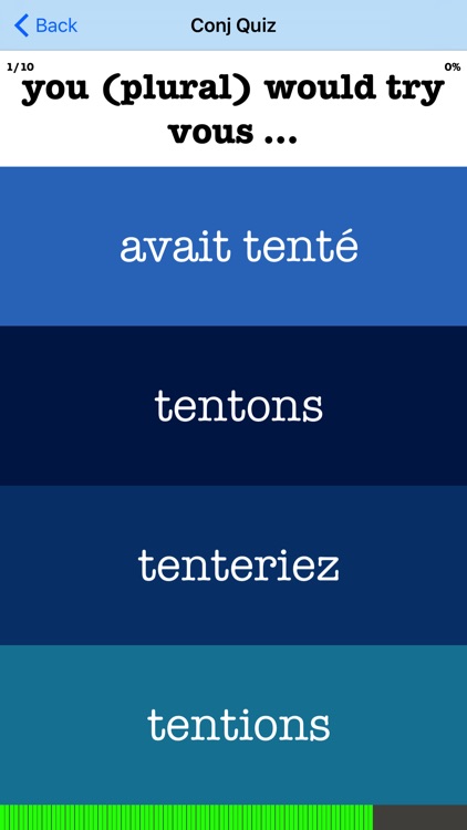 French Verb Blitz