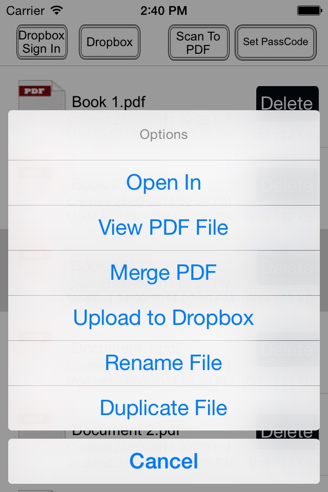Scanner 2 PDF screenshot 2