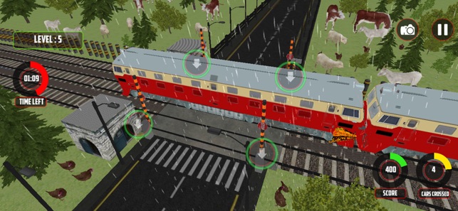 鐵路道口列車 Sim 3D(圖2)-速報App