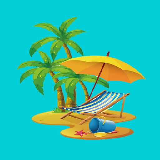 Beach Lover Stickers