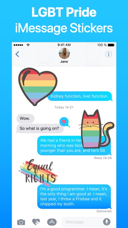 80+ Pride Love Sticker Pack screenshot-7