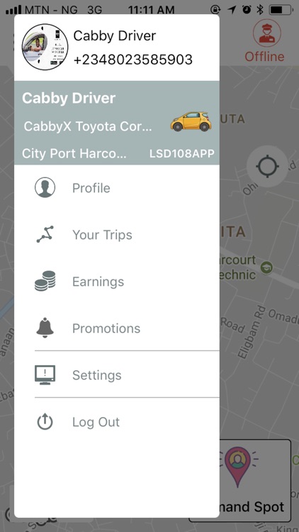 CabbyNG Driver screenshot-3