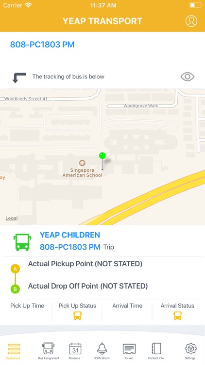 Yeap Transport Parent App screenshot-1