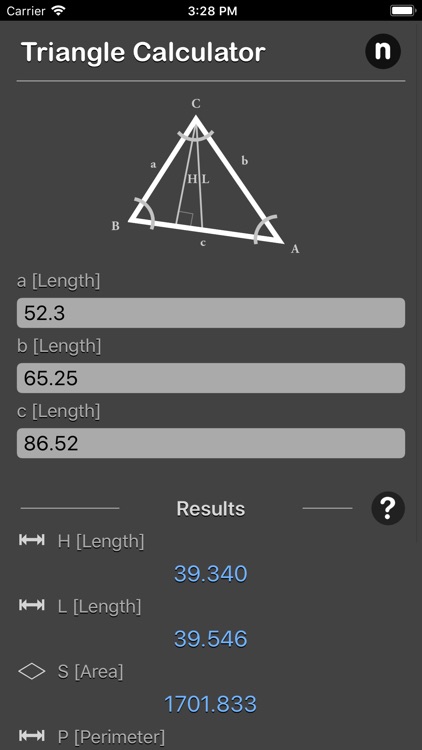 Triangle Calculator Plus screenshot-4