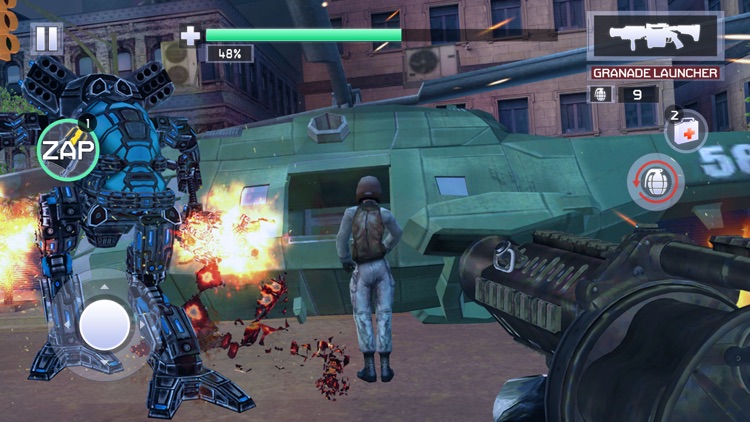 Robo X City War screenshot-4