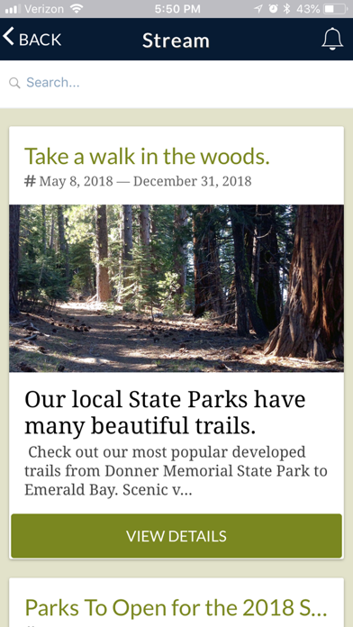 Tahoe Parks screenshot 2