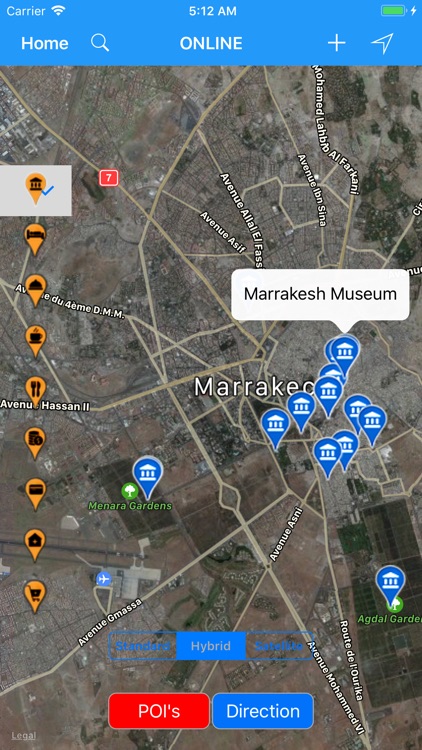 Marrakesh (Morocco) – City Map