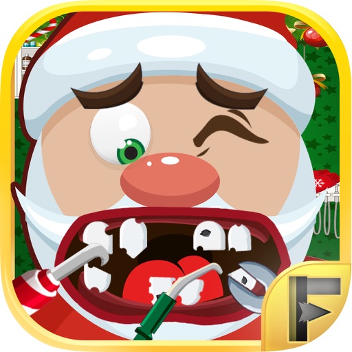Crazy Santa Christmas Dentist iOS App