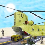US Army Truck driving  Plane