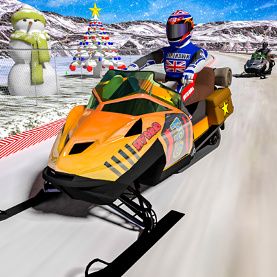 Snowmobile Bike Racing Fever