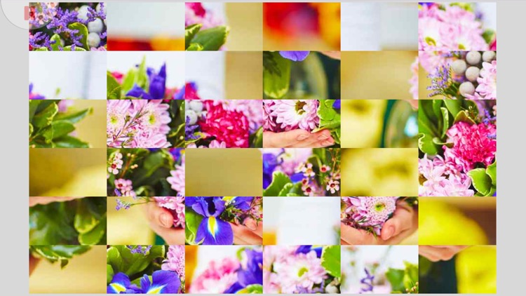 Tile Puzzle Flowers Bouquet screenshot-3