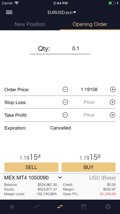 MEX Mobile Trader