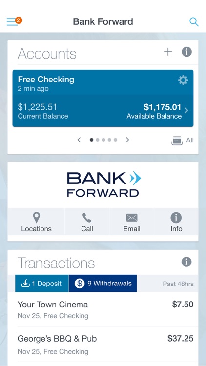 Bank Forward