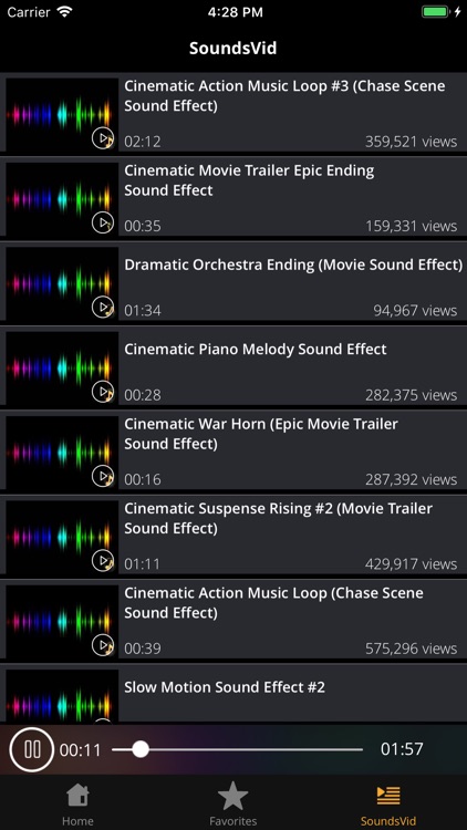 Sound Effects HD: Sounds&Audio screenshot-4
