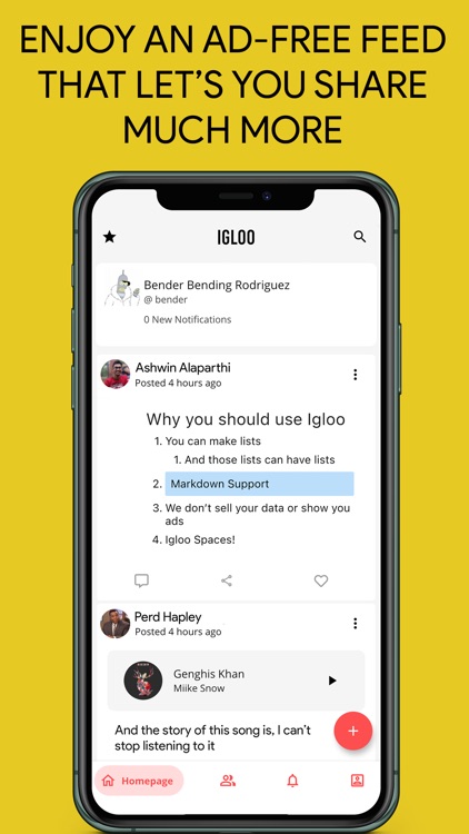 Igloo - Private Social Media