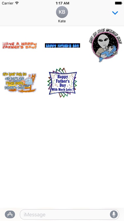 Happy Father's Day Sticker Gif