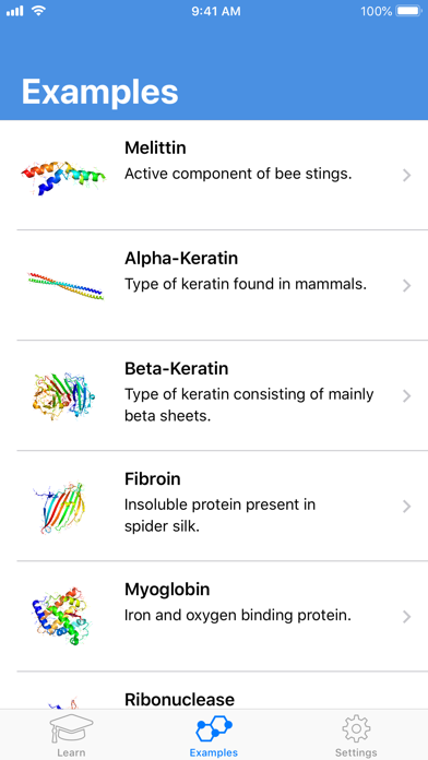 Protein Guide screenshot 2
