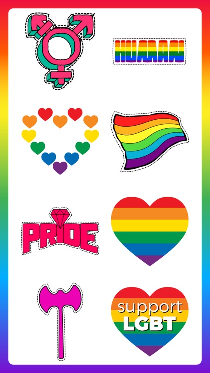 80+ Pride Love Sticker Pack screenshot-6