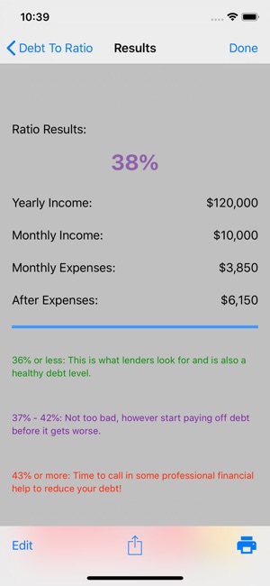 Mortgage Debt Calculator