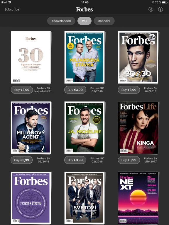 Screenshot #5 pour Forbes Slovensko