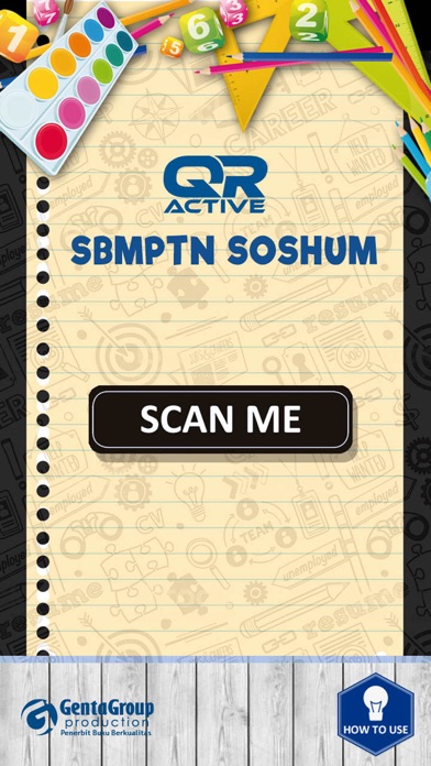 How to cancel & delete QRActive SBMPTN SOSHUM 2019 from iphone & ipad 1