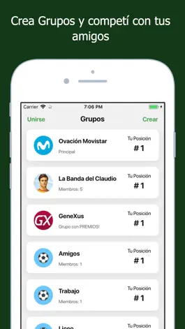 Game screenshot Penca Ovación Movistar apk